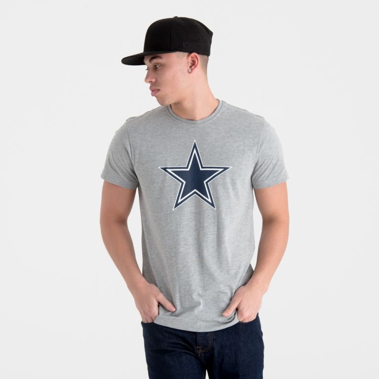 Ropa New Era Nfl Grises - Dallas Cowboys Team Logo 73651MEYQ